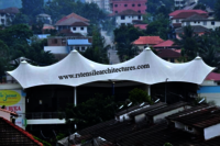 Restaurant Tensile Gazebo