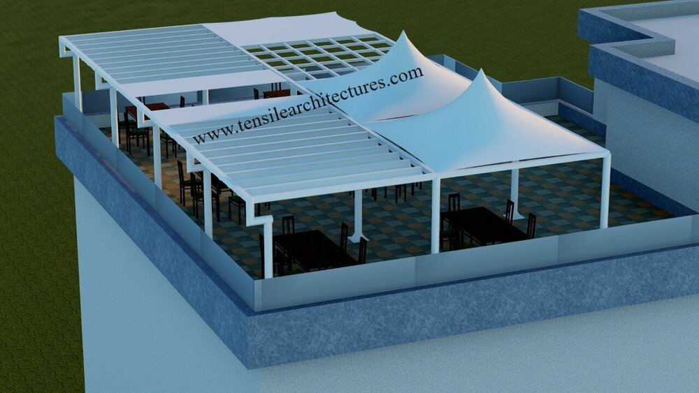 Restaurant Tensile Gazebo