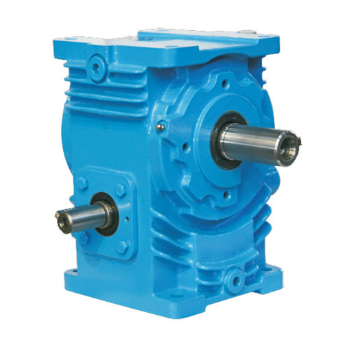 Worm Gear Box - Color: Blue