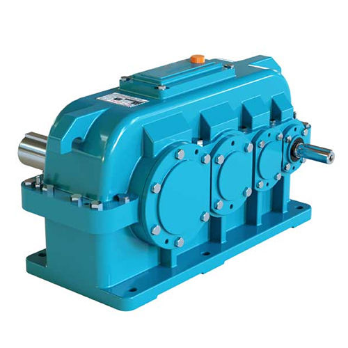 Helical Gear Box - Color: Blue