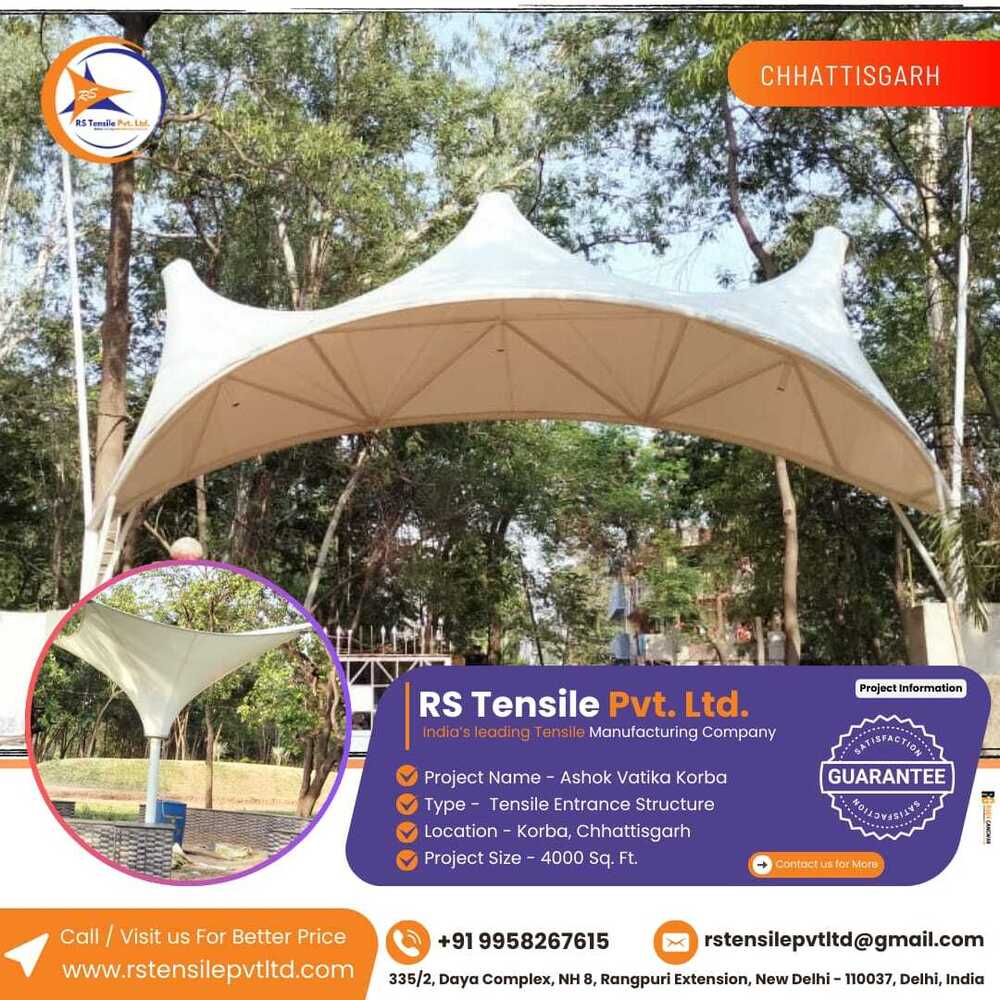 Tensile Fabric Structure - Heat Transfer Coefficient: 70%
