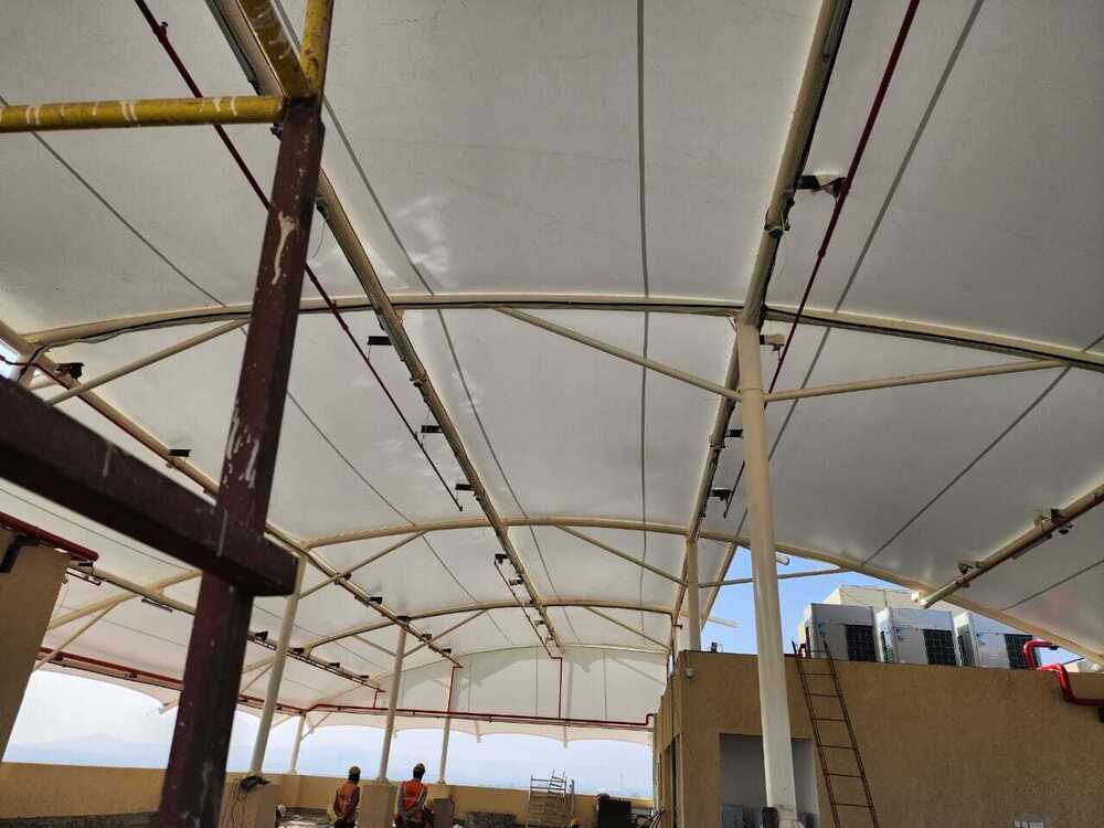 Tensile Fabric Structure - Heat Transfer Coefficient: 70%