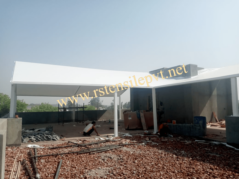 Entrance Tensile Structure - Color: White