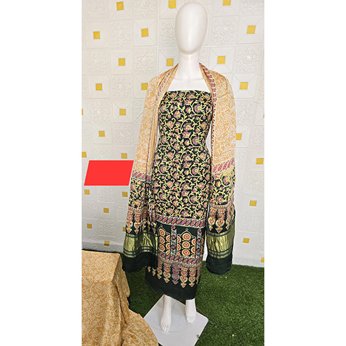 Pure Silk 3 Pcs Suit