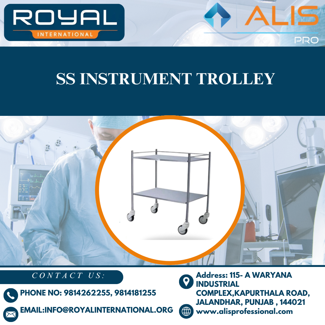 Ss Instrument Trolley