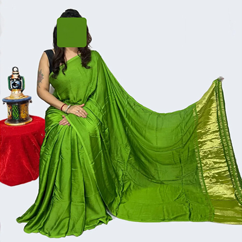 Silk Plain Designer Saree