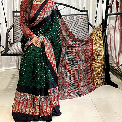 Modal Silk Tissue Palu Saree
