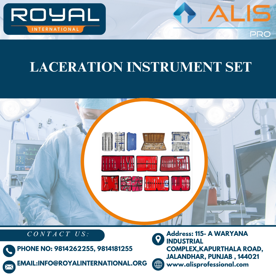 Laceration Instrument Set