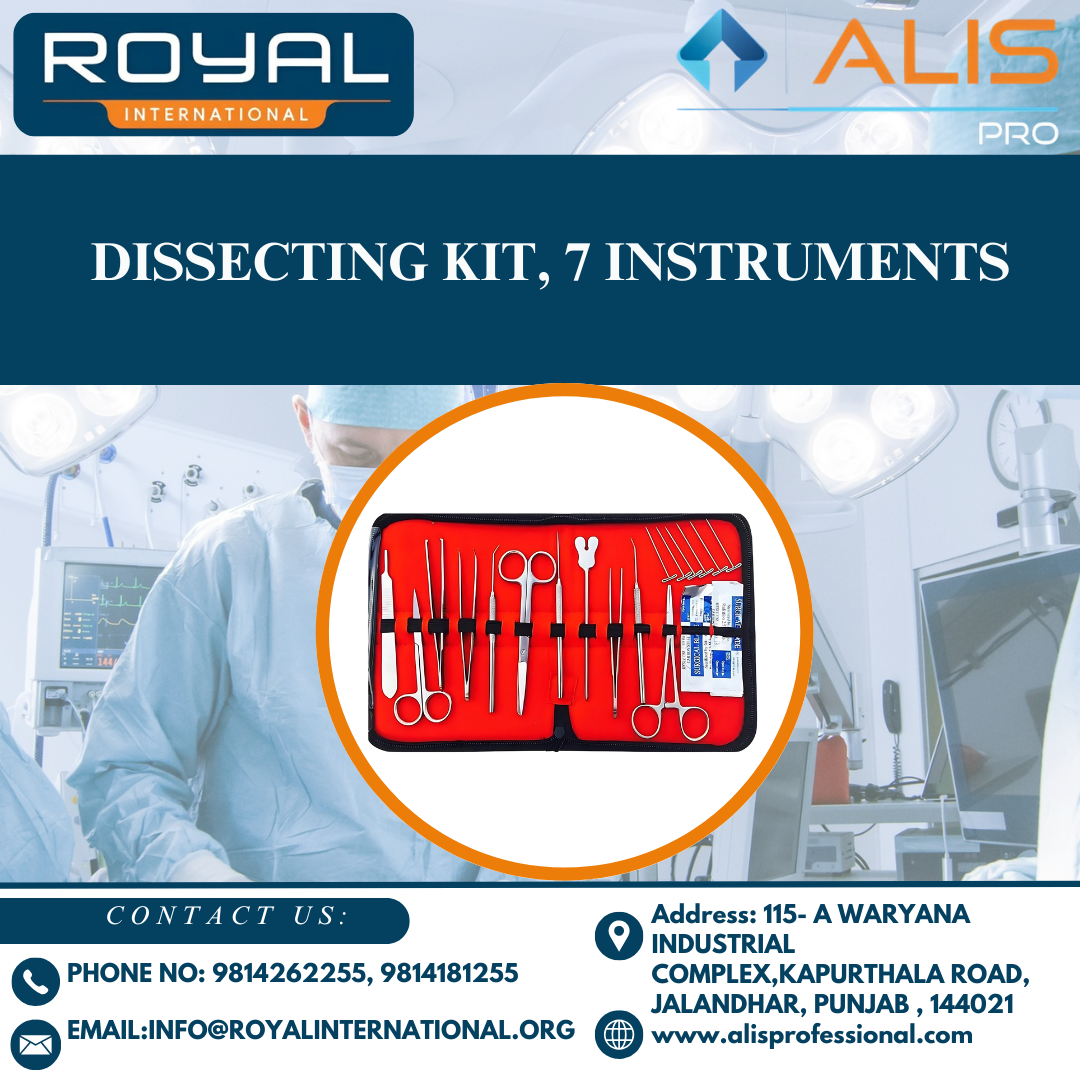 Dissecting Kit, 7 Instruments