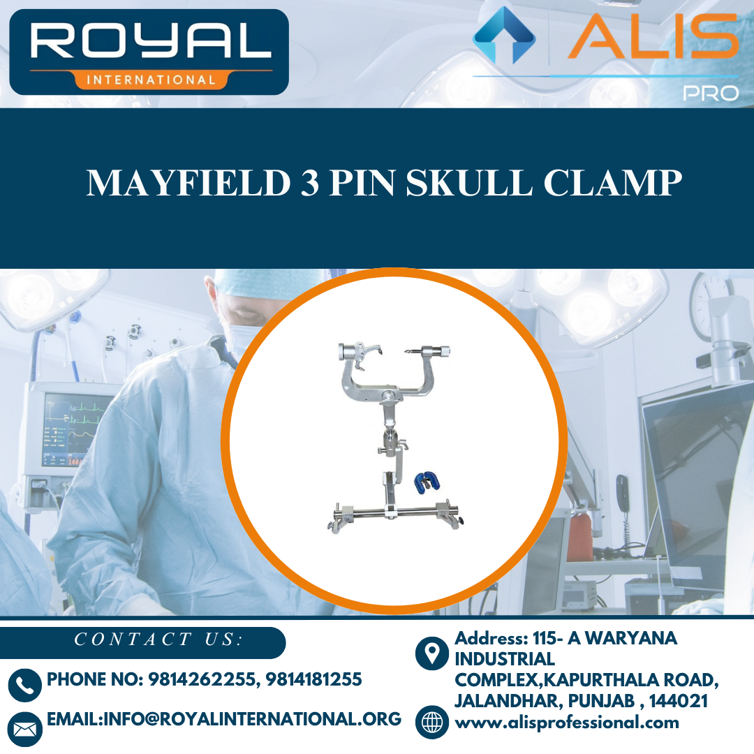 Mayfield 3 Pin Skull Clamp