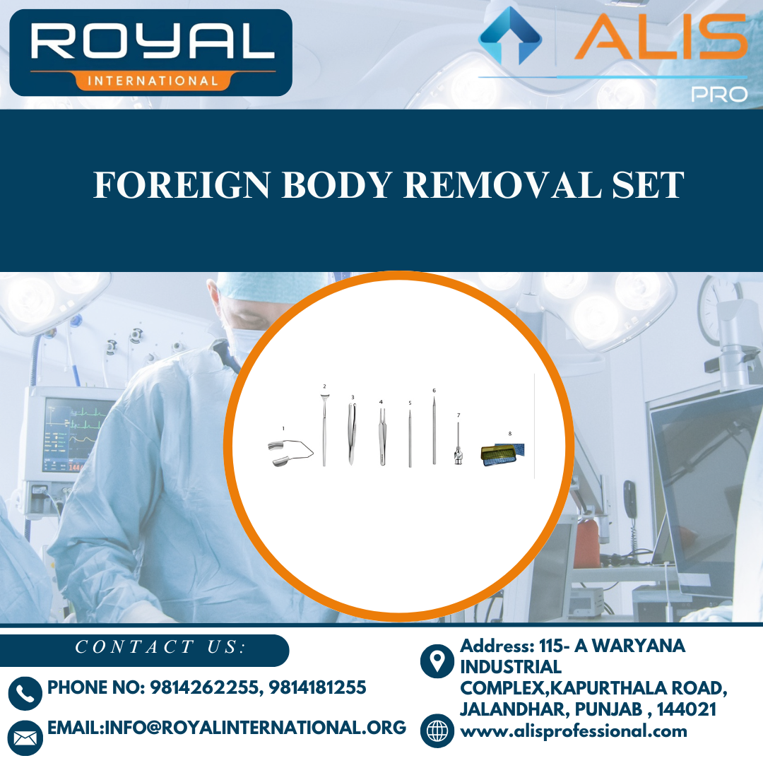 Foreign Body Removal Set