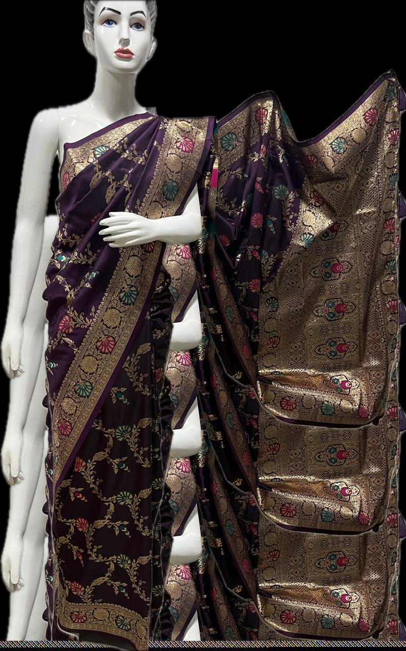 Rajeshwari Pure Silk Paithani Saree - Color: 8 Color