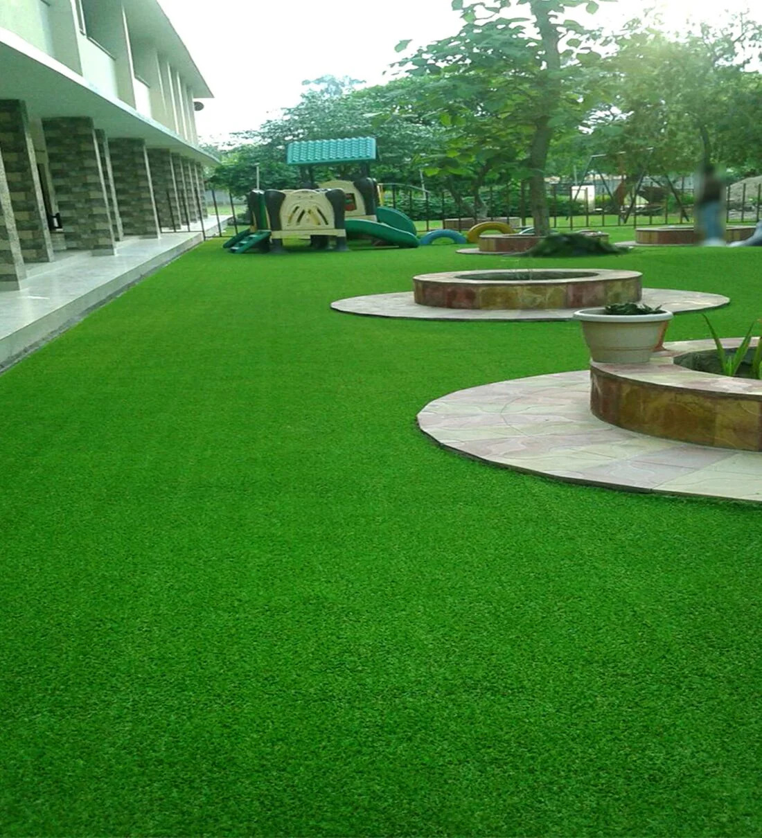20mm Artificial Green Wall Grass