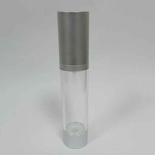 50Ml Airless Matt Silver Bottle - Capacity: 50 Milliliter (Ml)