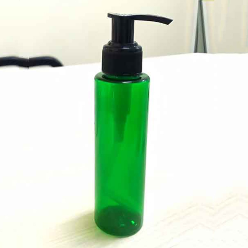 Green Shampoo Bottles - Material: Plastic