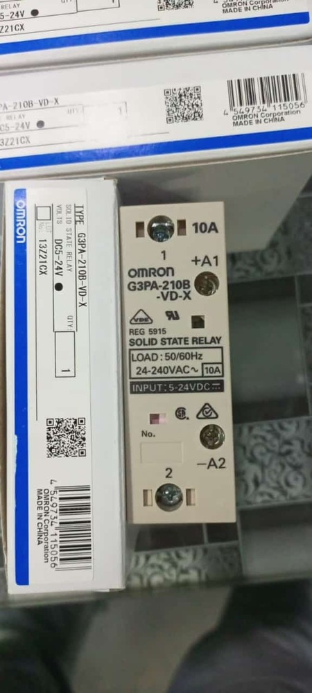 OMRON SOLID STATE RELAY,G3PA-210B-VD-X