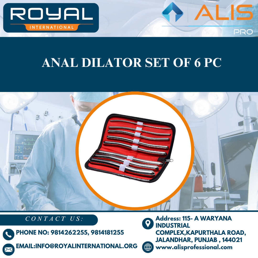 Anal Dilator Set Of 6 Pc