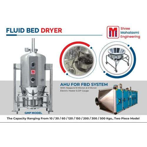 Fluid Bed Dryers - Color: Silver