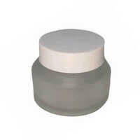 30gm Glass Tapper Cream Jar - Color: Grey