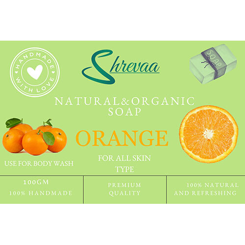 Orange Natural & Organic Soap