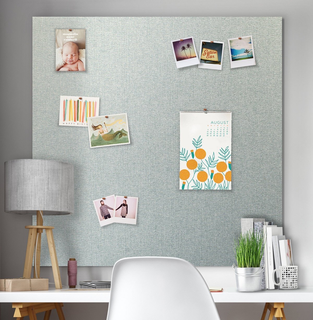 36x24 Inch Without Brown Frame Pin Board