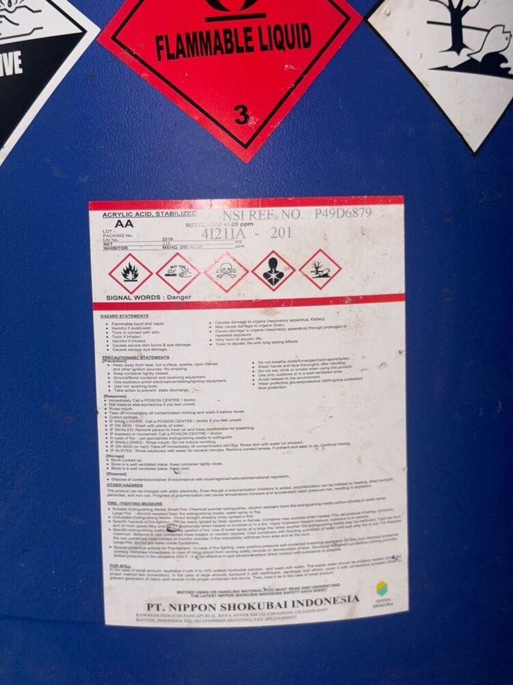 Glacial Acrylic Acid