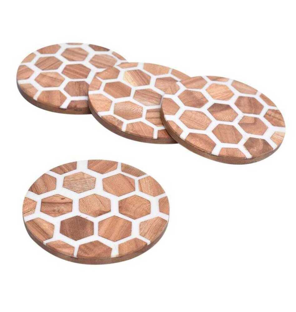 Multicolor Mdf Coasters, 4a 4