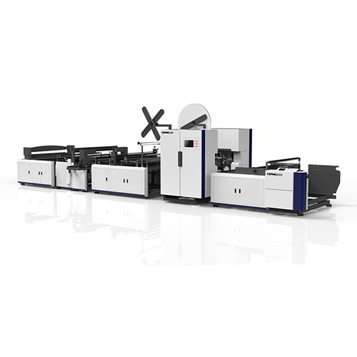 ONL-XG1200 डबल साइड स्टिचिंग नॉन-वोवन क्रॉसकट और हैंडल फिक्स मशीन