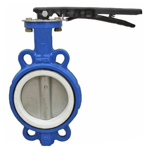 Ptfe Butterfly Valves - Color: Blue