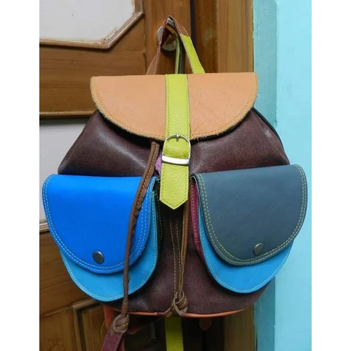 Multi Colour Leather Fashion Bag