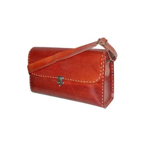 Fashionable Leather Bag - Color: Multicolor