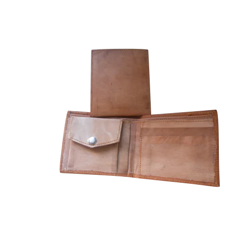 Fancy Leather Wallet - Color: Brown