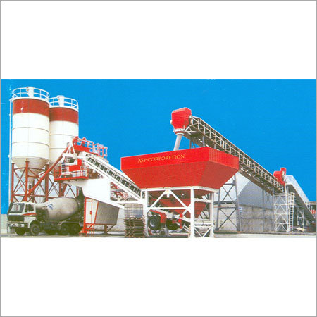 स्थिर कंक्रीट बैचिंग प्लांट