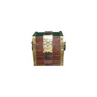 Handcrafted Wooden Box - High-quality Wood, Various Sizes Available, Customizable Color | Elegant Polished Finish, Unique Artistic Style For Home Decor & Gifting