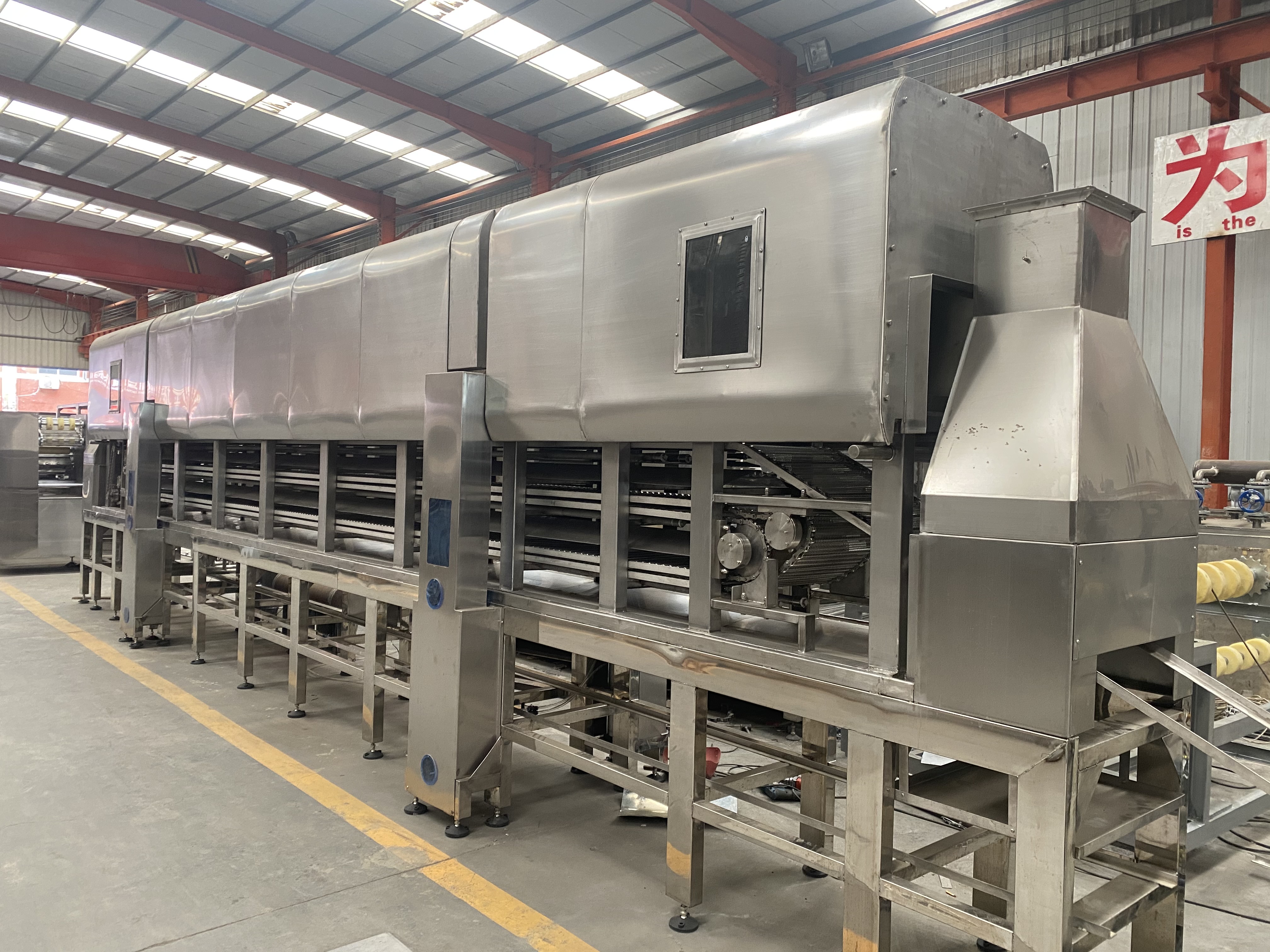 Chinese Manufacturer Instant Noodle Cooking Machine Fried Instant Noodles Pasta Production Line - Capacity: 300 Pcs/Min