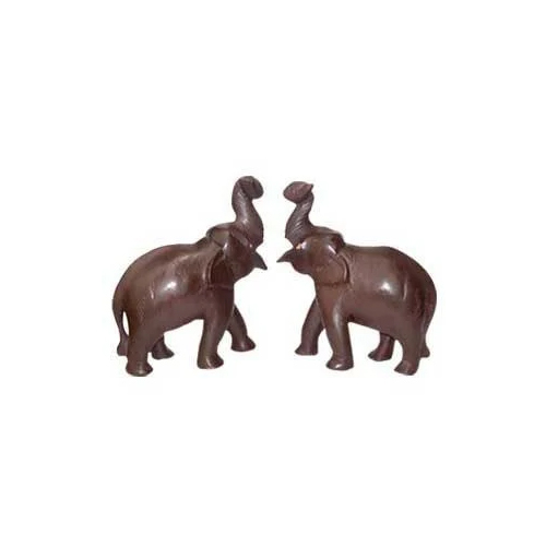 Wooden Animal Statue - Finish: Polished