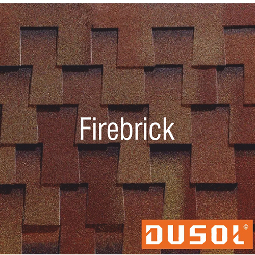 Dusol Canyon Plus Firebrick Shingles