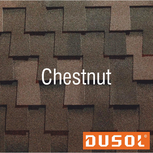 Dusol Canyon Plus Chestnut Shingles - Style: Plain