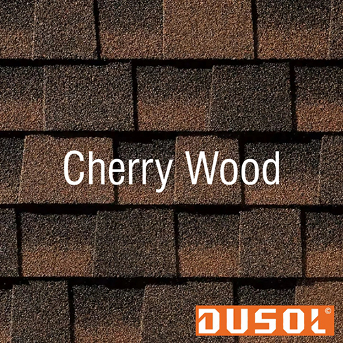 Dusol Oxford Pro Cherry Wood Shingles - Style: Plain