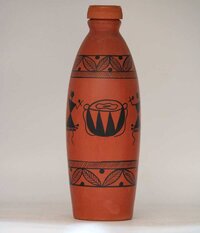 Water Bottle 1 Lit Timpany - Color: Terracotta
