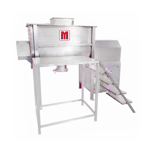 Ribbon Blender - Stainless Steel, Silver Color | Semi-Automatic Control, 0.5-40 HP Power, 1 Year Warranty
