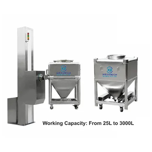 Bin Blender - Capacity: From 25L To 3000L Ltr