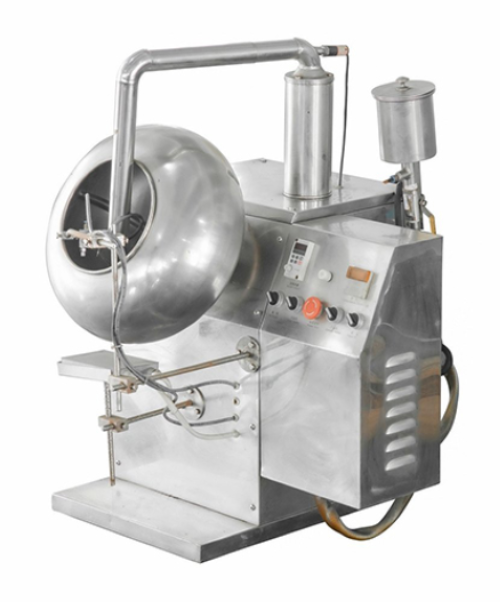 Tablet Coating Machines - Stainless Steel, Semi-Automatic Control | 220-440 Volt Voltage, Silver Finish, 1 Year Warranty