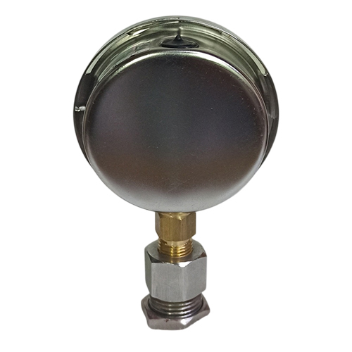 2.5 Inch Dial Bottom Non-ferrous Pressure Gauge - Color: Any Color