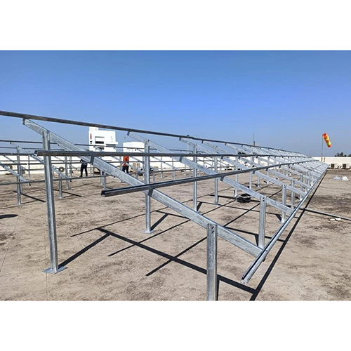 Solar Mounting Structure Channel - Color: Silver