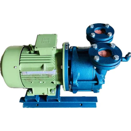 Water Ring Vacuum Pump - Cast Iron, Blue | Industrial-Grade Performance, Durable Design