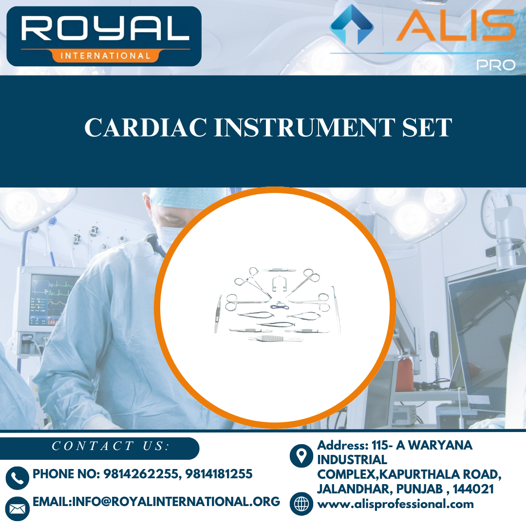 Cardiac Instrument Set