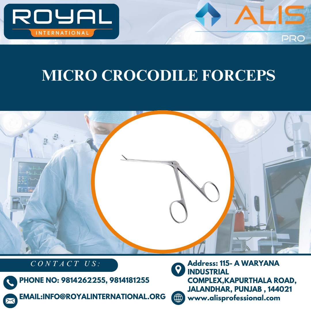 Micro Crocodile Forceps