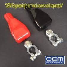 PVC Red & Black Color Battery Terminal Caps