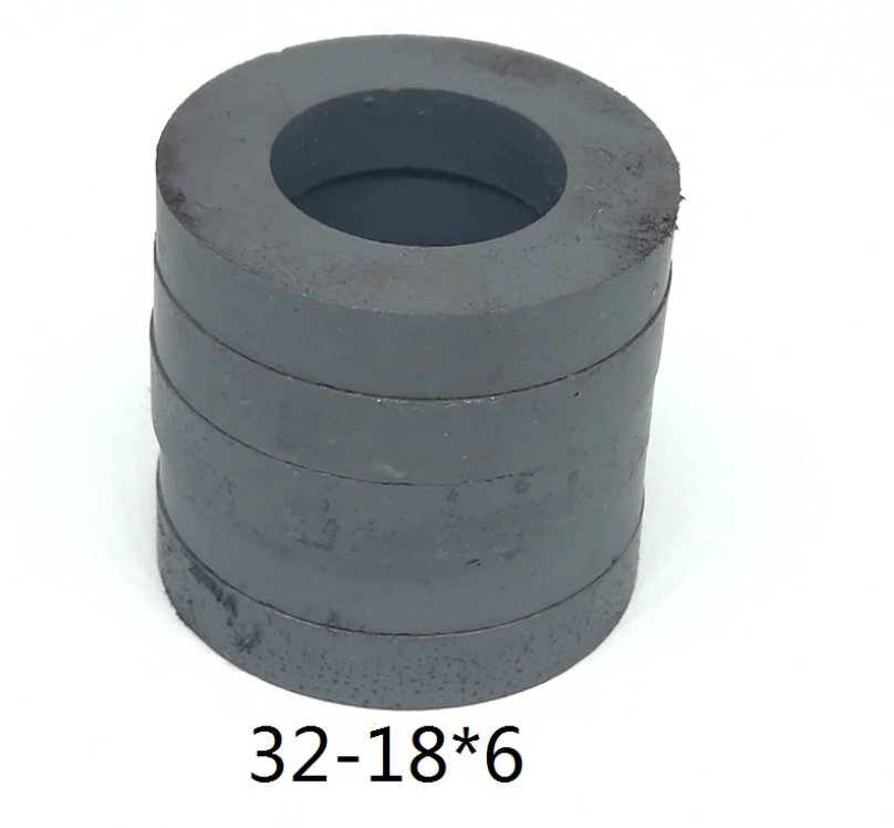 32 x 18 x 6mm Ferrite Ring Magnets